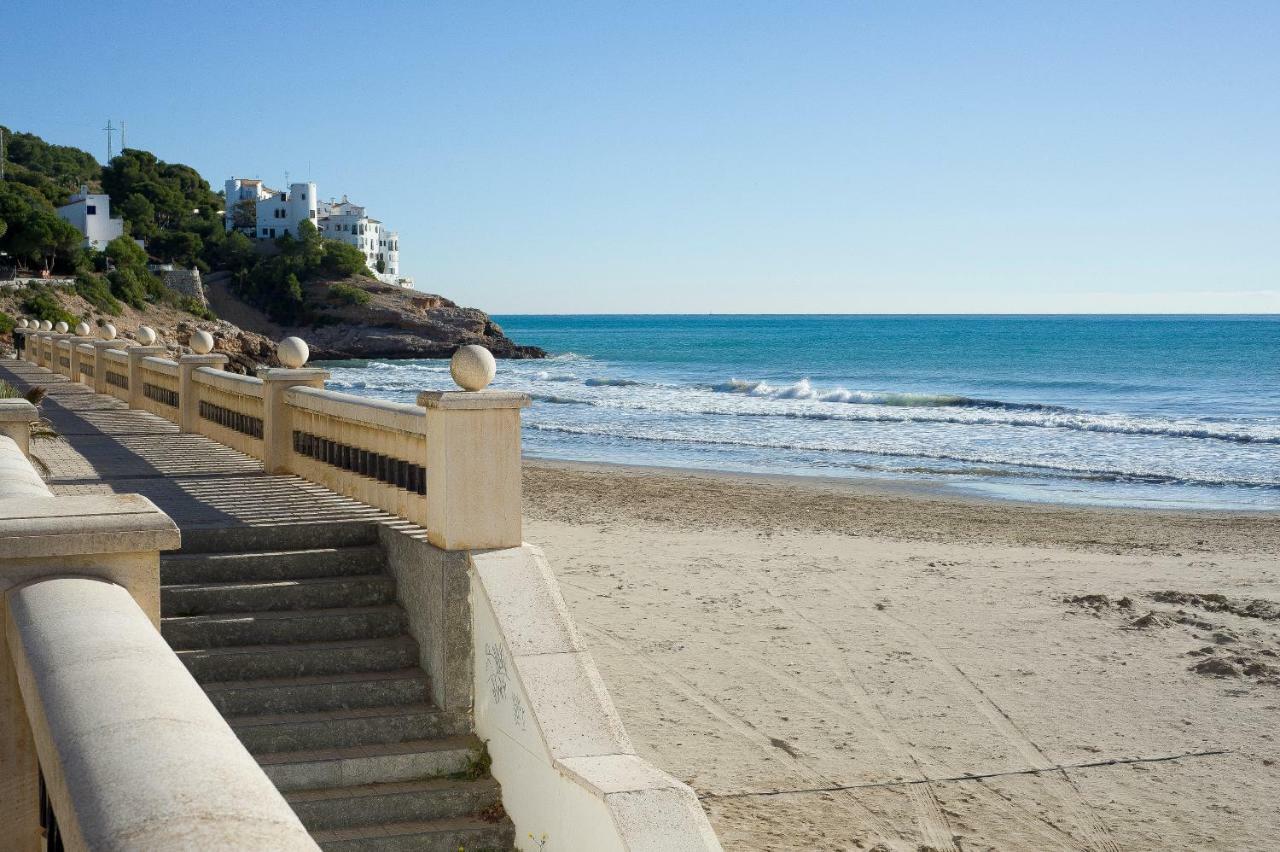 Sitges Aiguadolc Playaアパートメント エクステリア 写真